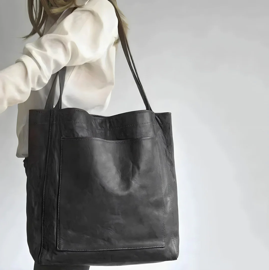 Handgefertigte, elegante Ledertasche