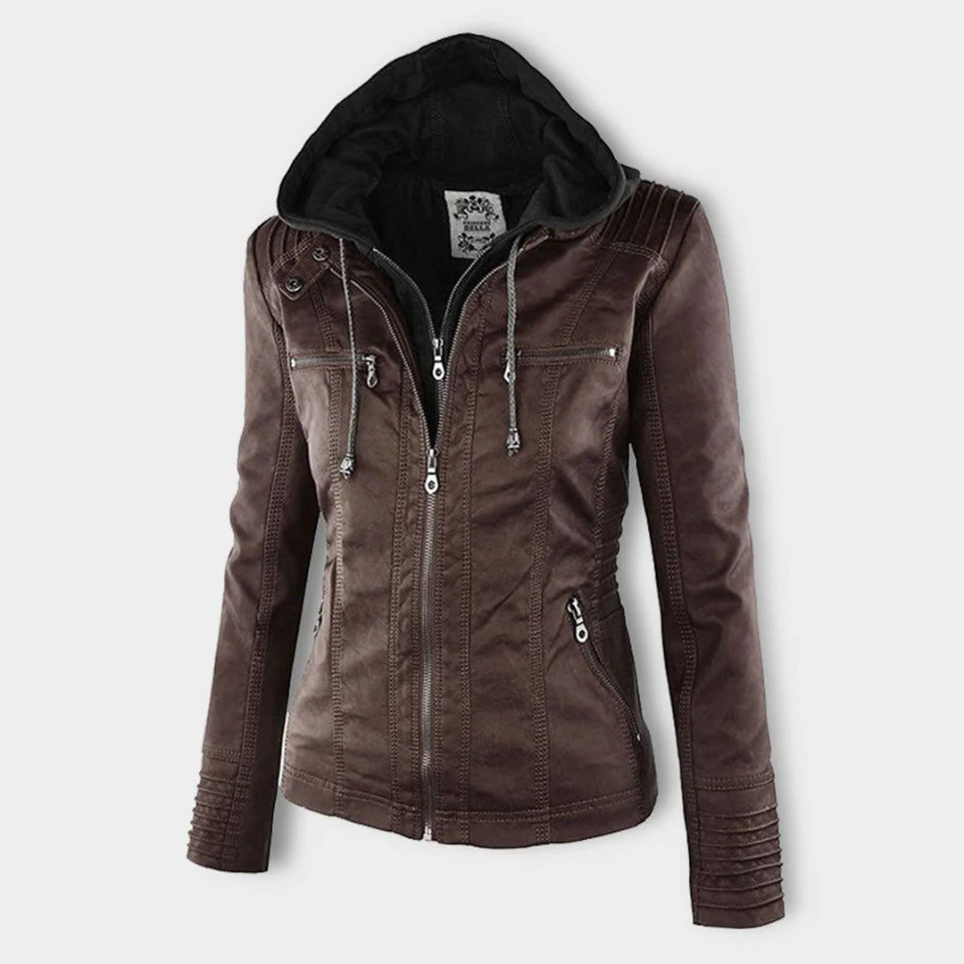 Wetterfester Damen jacke mit Kapuze