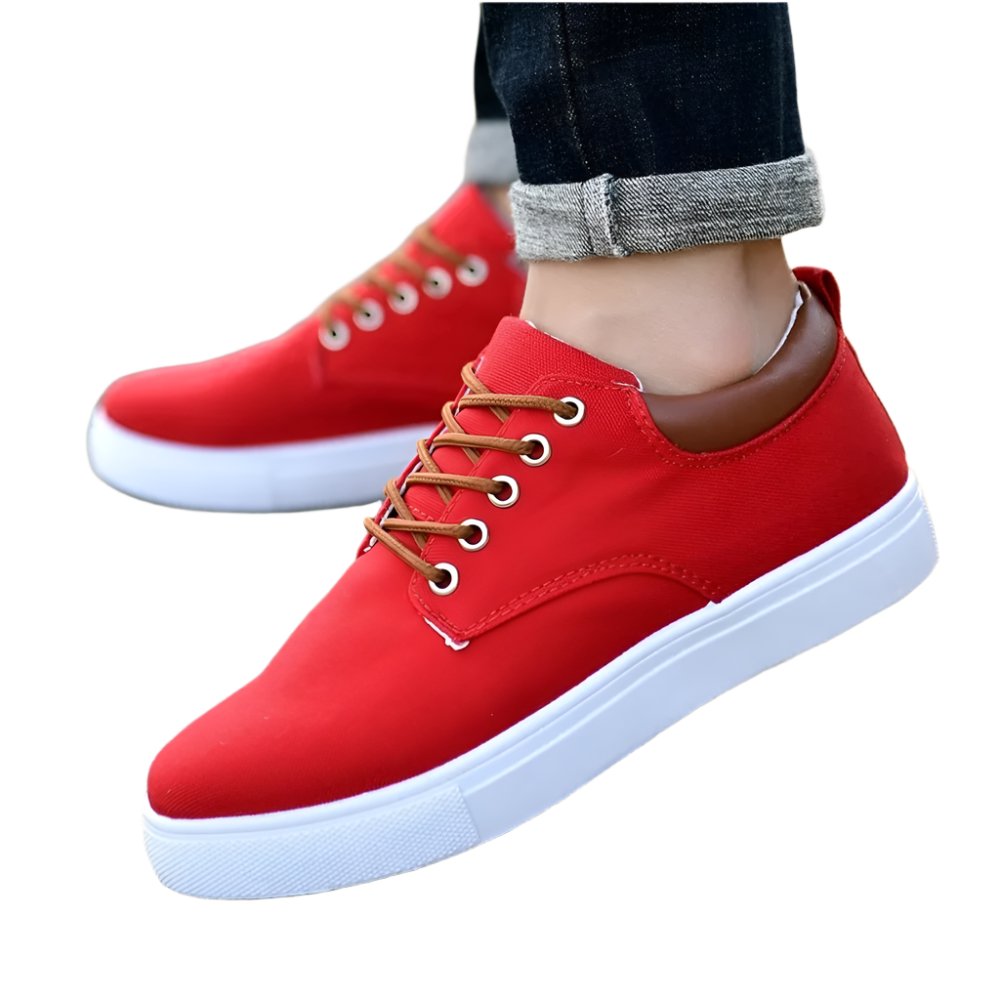 Arthur - Schnürbare Canvas-Sneaker für einen Alltagslook