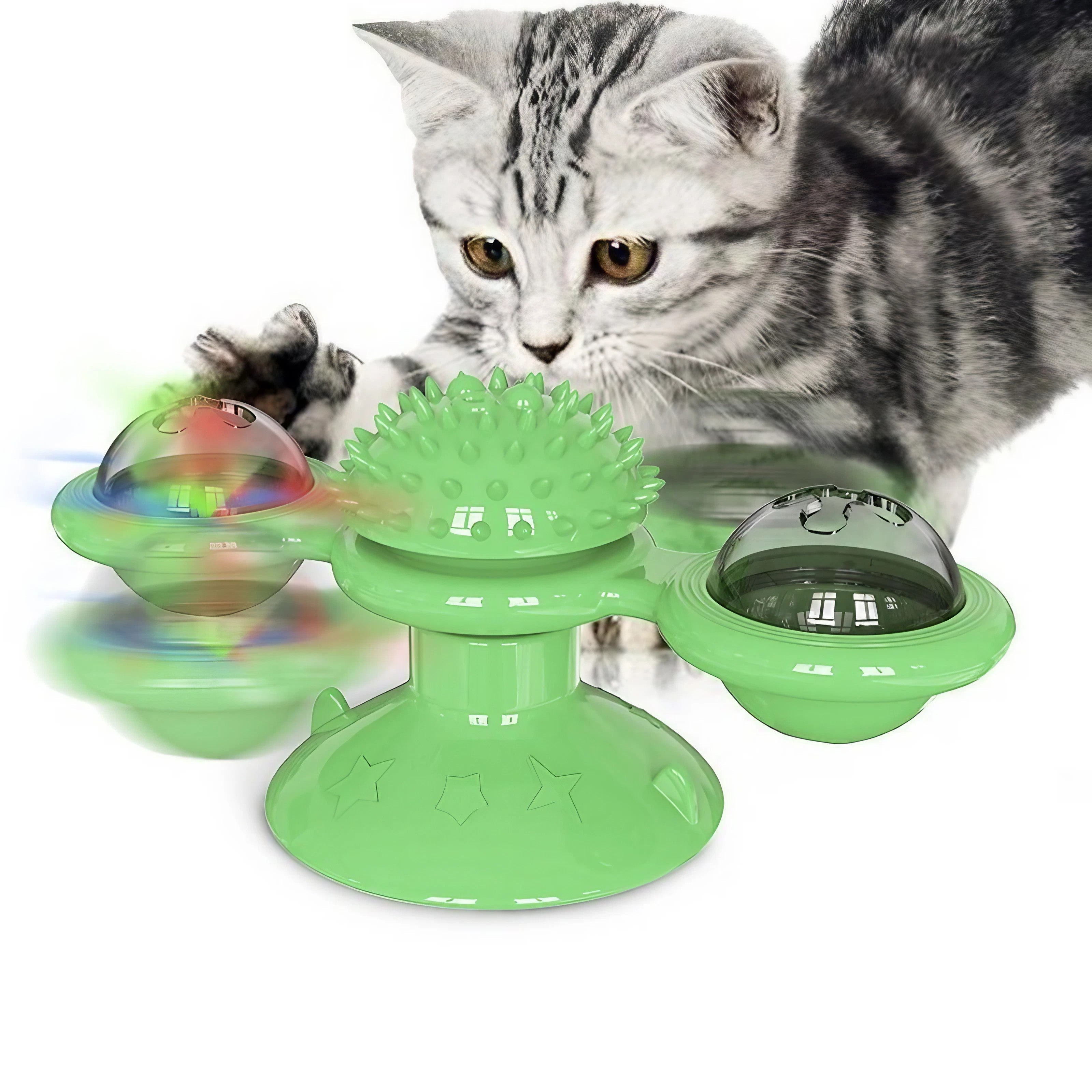 FriendlySpinnerDet ultimativer Katzenspielzeug für Spaß