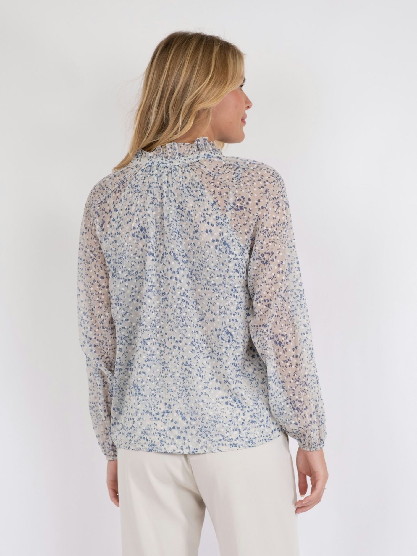 Olivia Ditsy Punkt Bluse