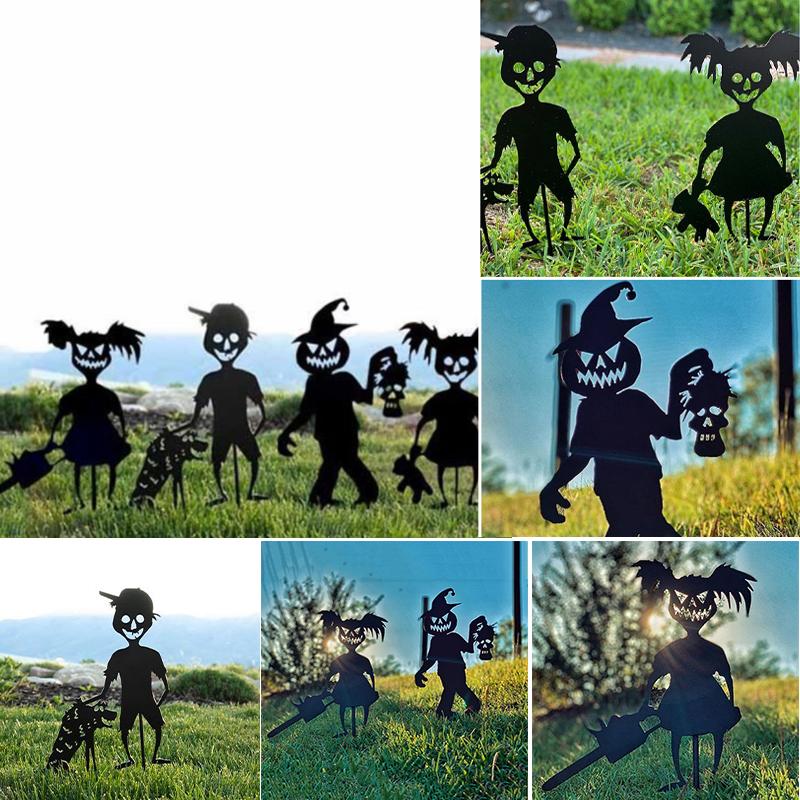 ScareSilhouette Unheimliche Garten Dekorationen