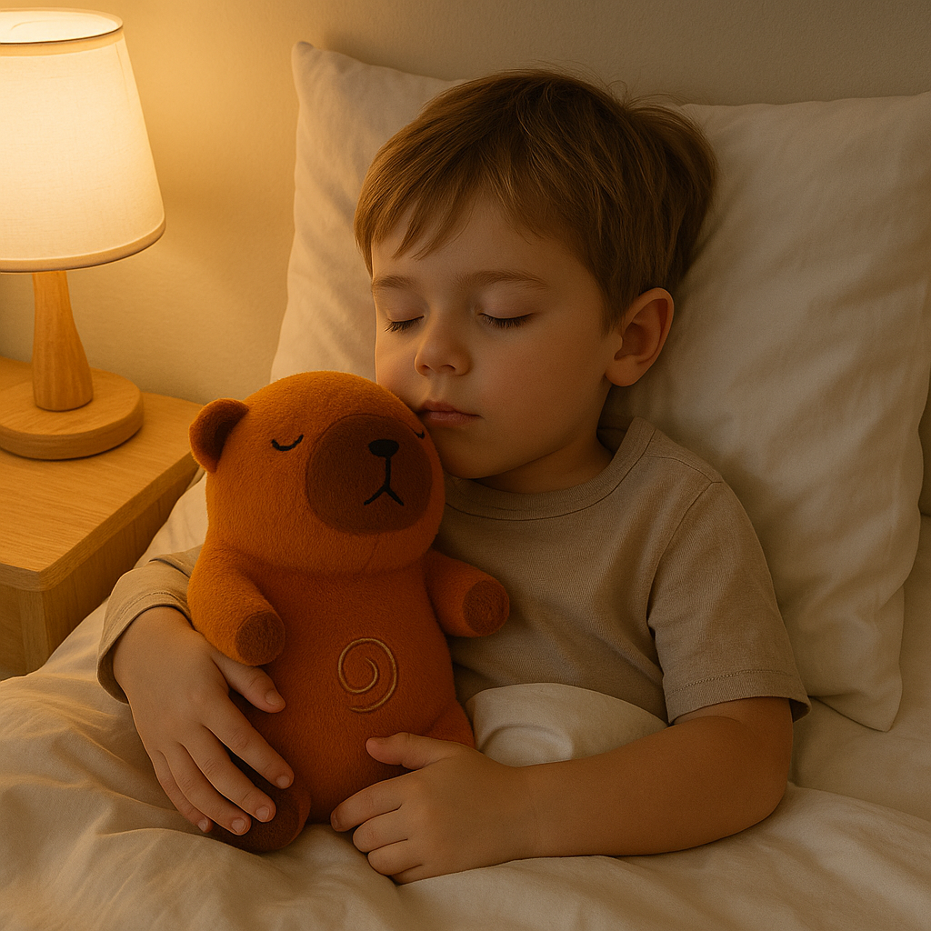 CalmPal – Beruhigendes Plüschspielzeug für ultimative Entspannung | Wohltuender Schlafkumpel für Kinder und Erwachsene