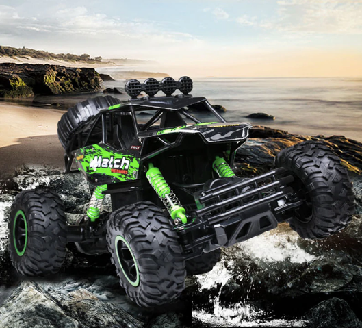 TerrainX RC Monstertruck – 4WD Rockcrawler, 2.4GHz, Outdoor & Indoor