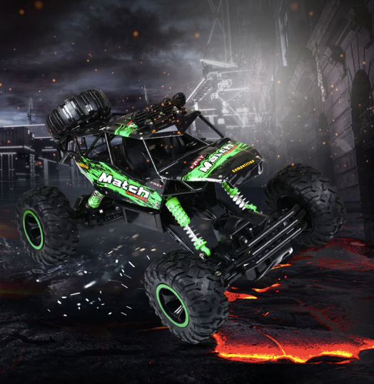 TerrainX RC Monstertruck – 4WD Rockcrawler, 2.4GHz, Outdoor & Indoor