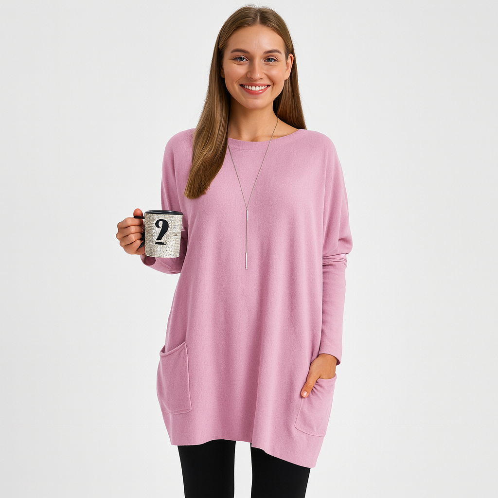 Cassandra | Alltags-Pullover mit Tasche