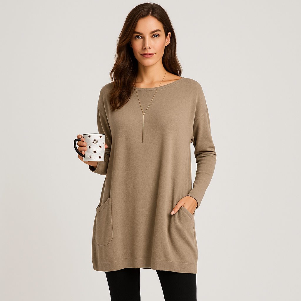 Cassandra | Alltags-Pullover mit Tasche