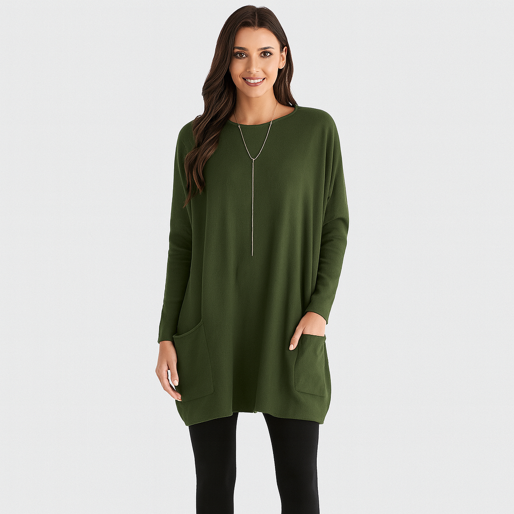 Cassandra | Alltags-Pullover mit Tasche