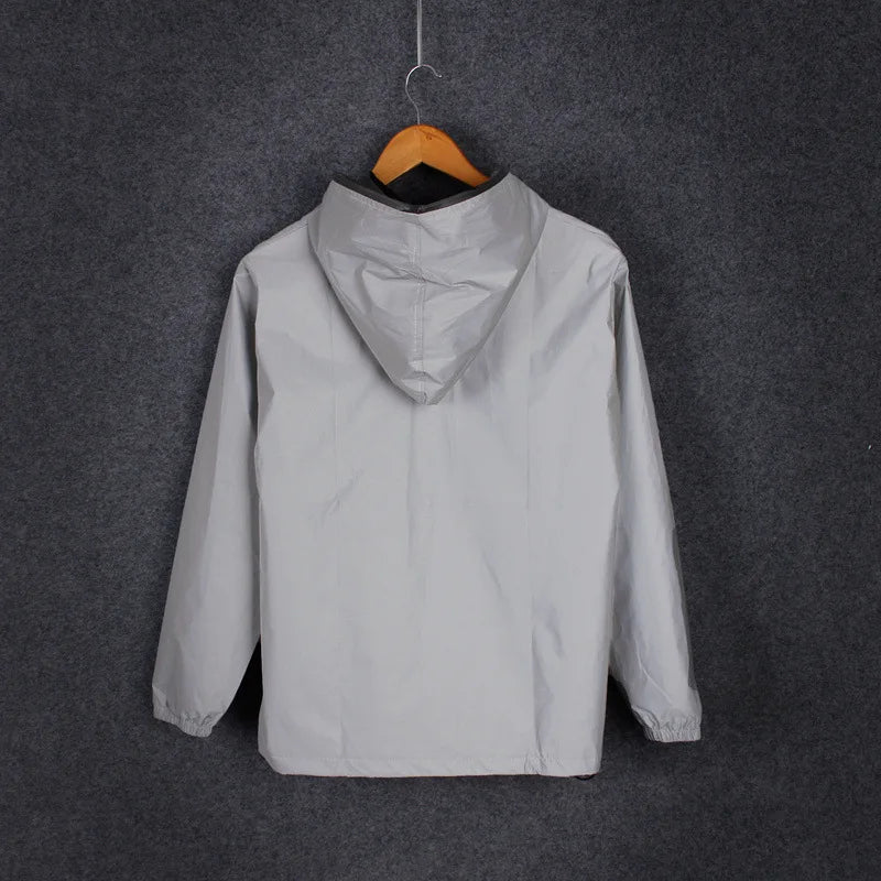 Hera - Lässige Unisex reflektierende Kapuzenjacke