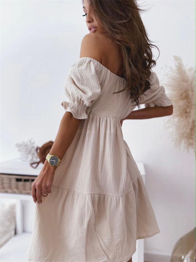 Ella Off-Shoulder Sommerkleid für Frauen