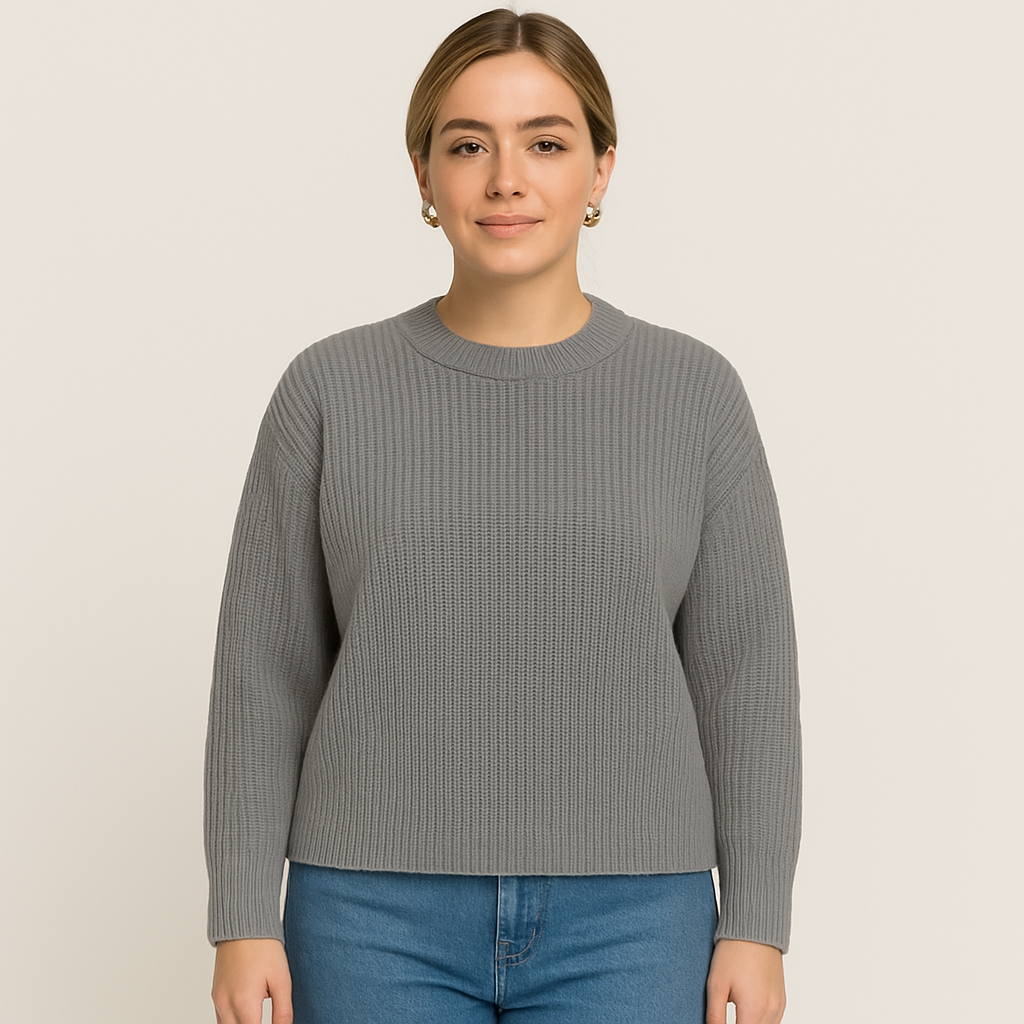 Liv | Bequemer Rundhalspullover für Damen