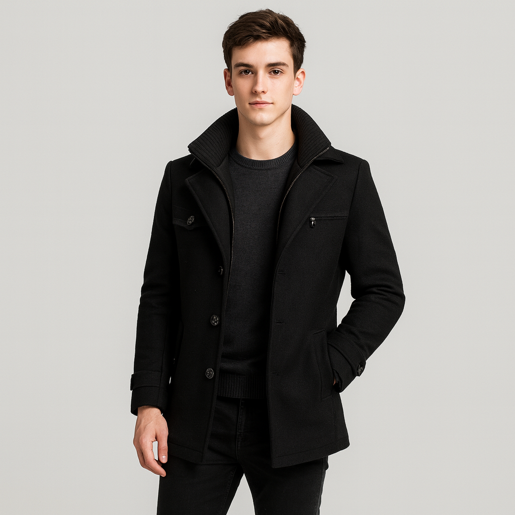 Alaric | Wasserdichter Winter-Businessmantel