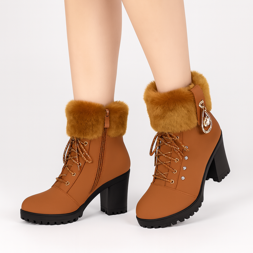 Elvira | Warme, pelzgefütterte, elegante Stiefel
