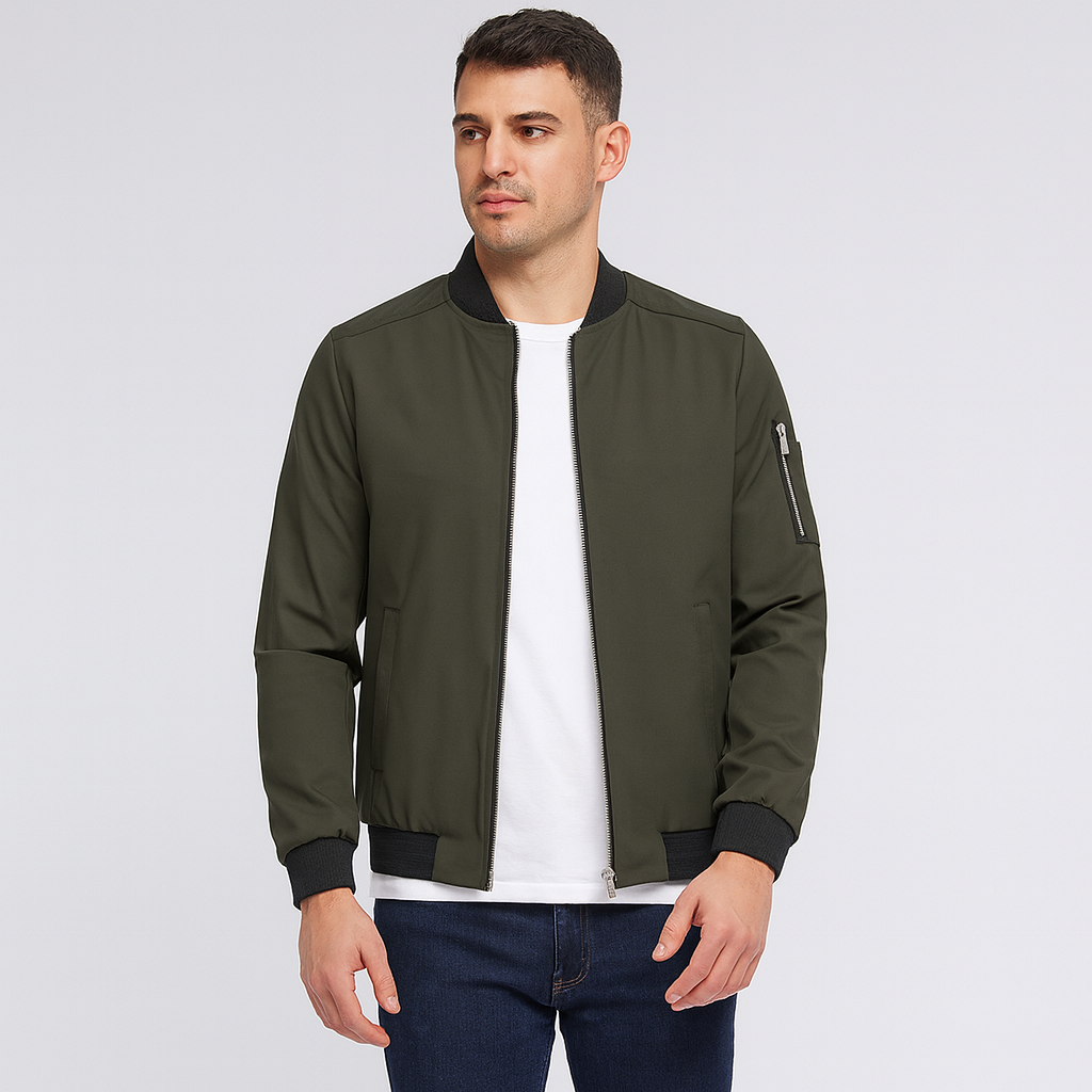 Leichte Bomberjacke für Herren