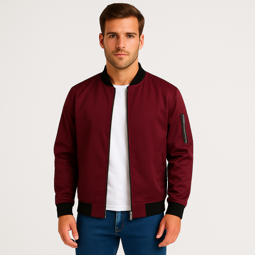 Leichte Bomberjacke für Herren