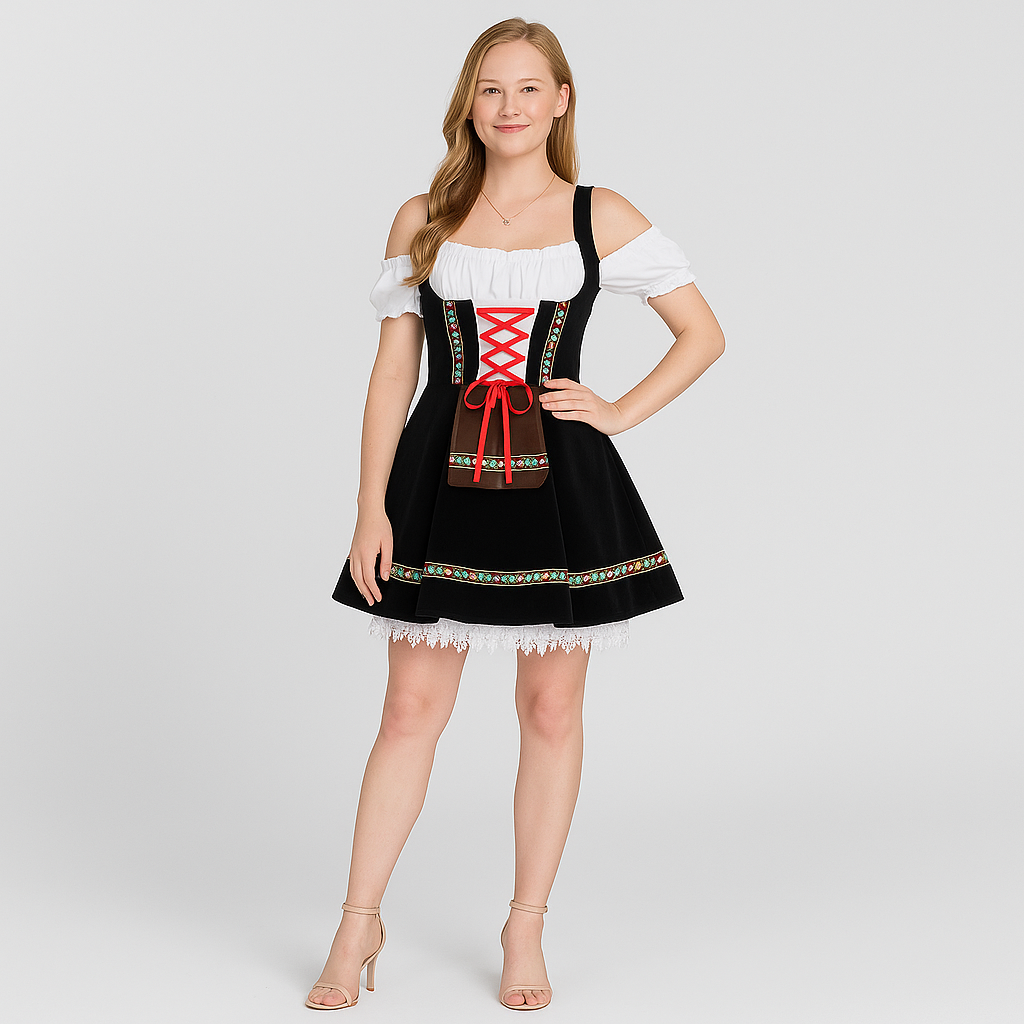 Damen Dirndlkleid – Klassisch Bayerisch