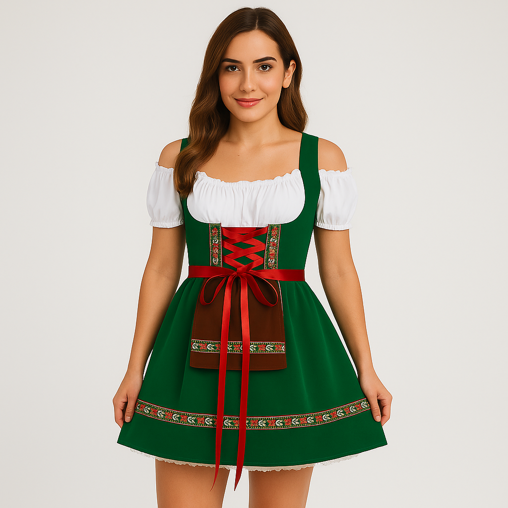 Dirndl Kostüm Damen – Ideal für Oktoberfest & Themenparty