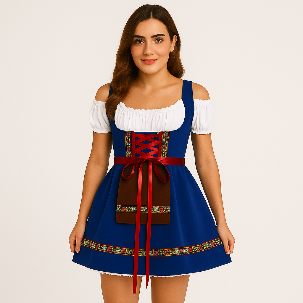 Dirndl Kostüm Damen – Ideal für Oktoberfest & Themenparty