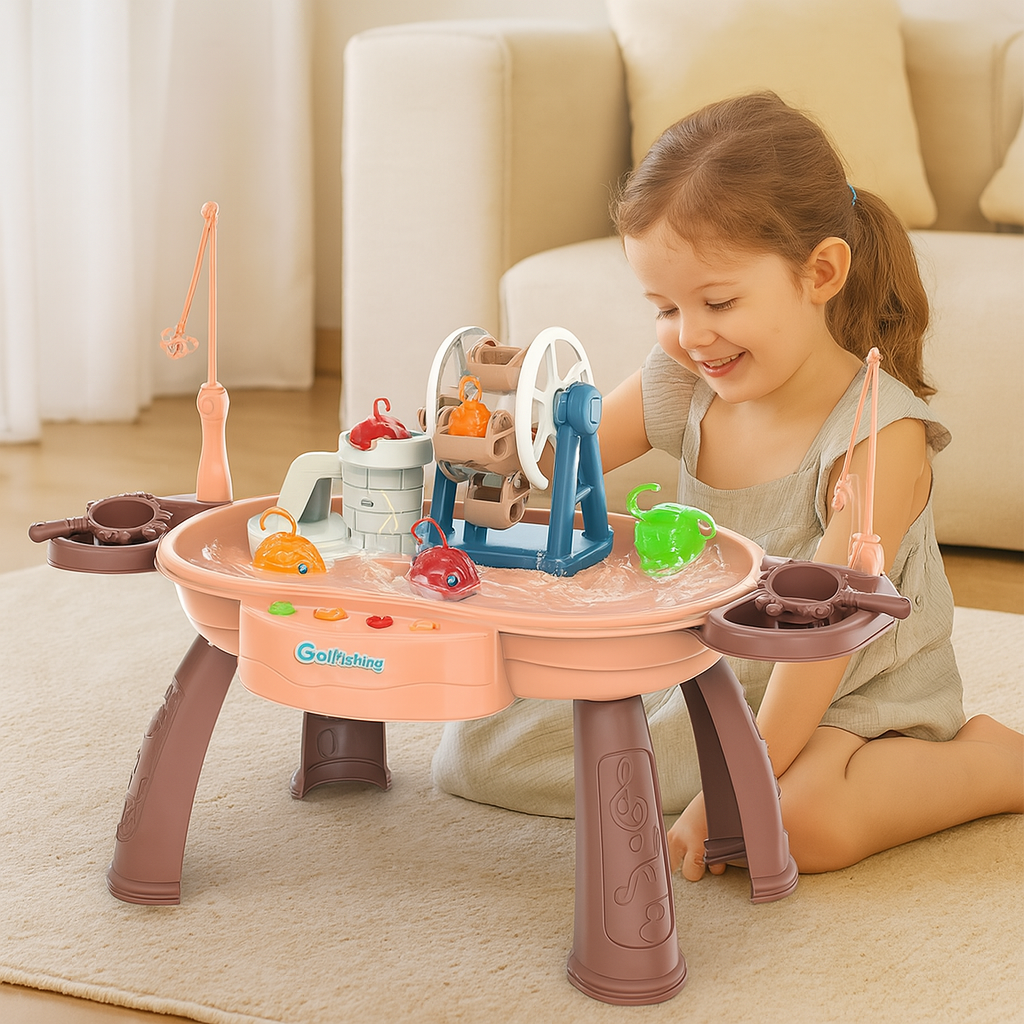 Tots’n’Trout – Vielseitige Fischspielfläche für Kinder Montessori-Spielzeug