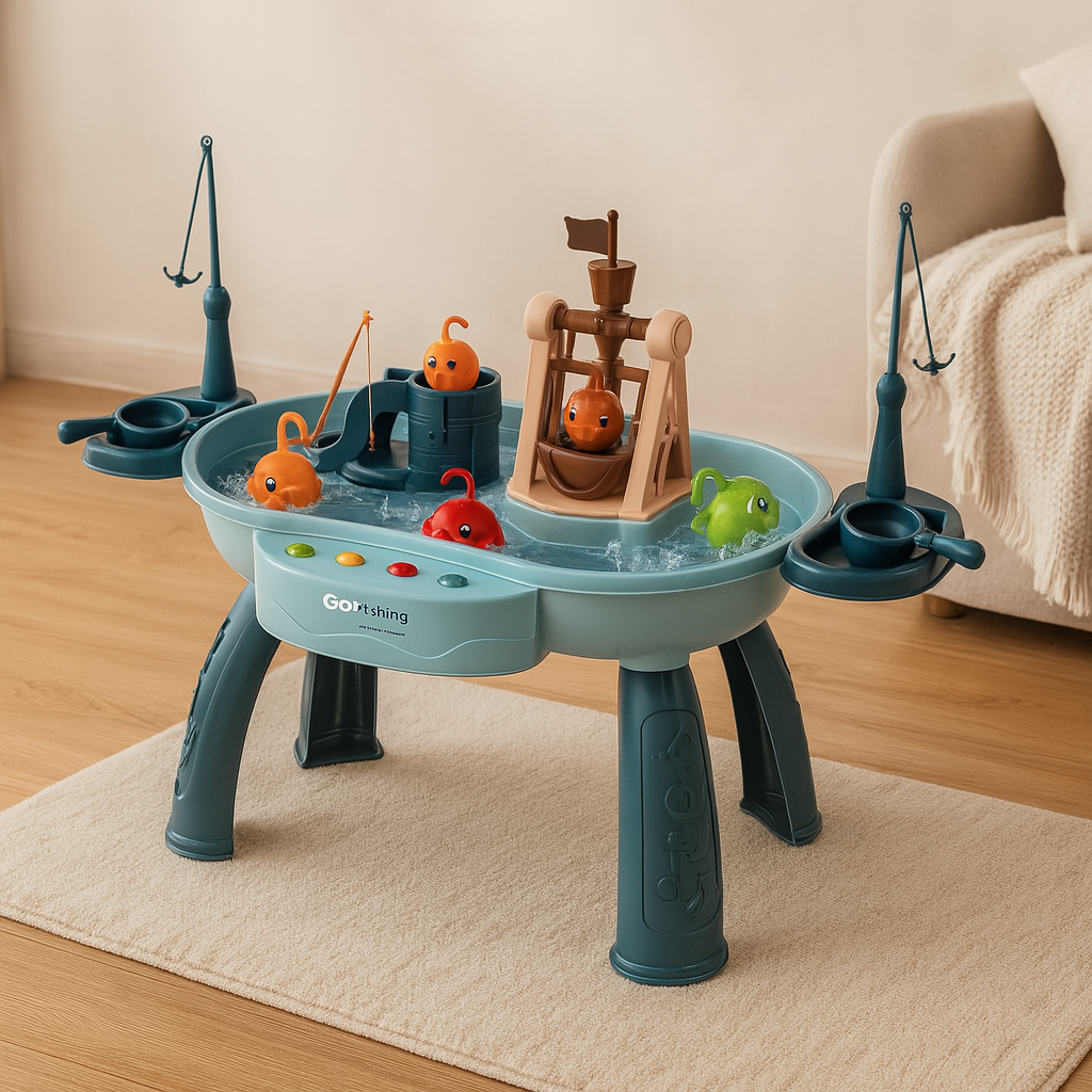 Tots’n’Trout – Vielseitige Fischspielfläche für Kinder Montessori-Spielzeug