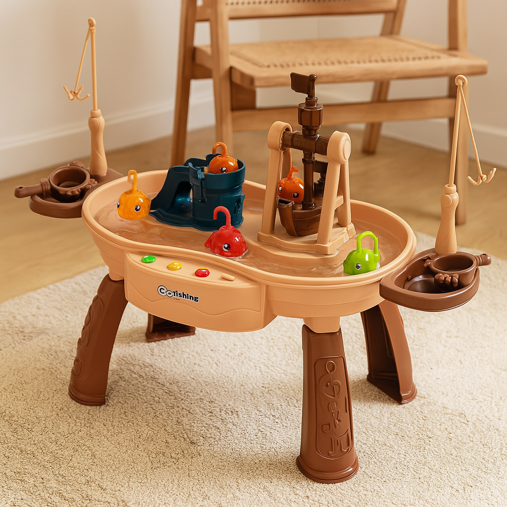 Tots’n’Trout – Vielseitige Fischspielfläche für Kinder Montessori-Spielzeug