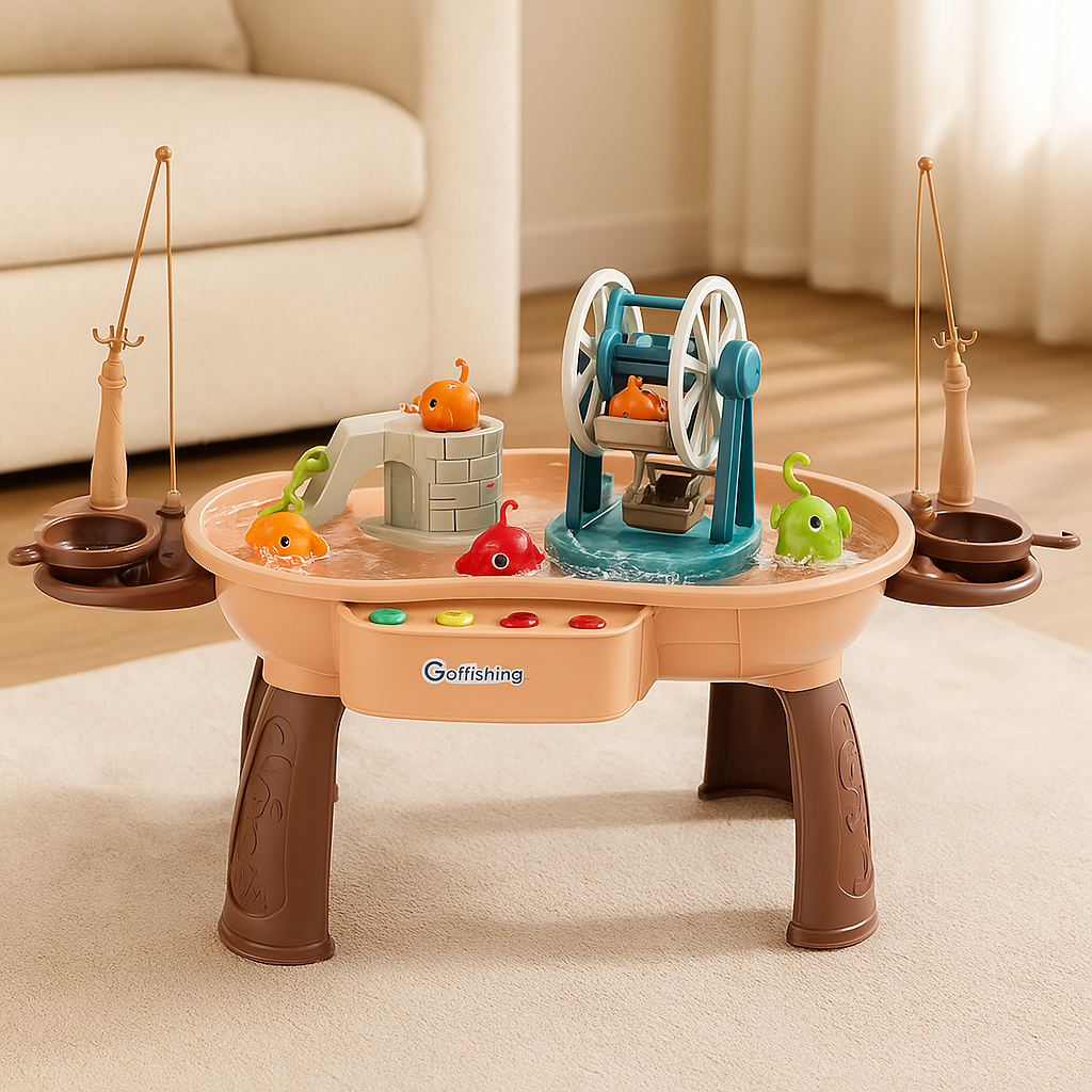Tots’n’Trout – Vielseitige Fischspielfläche für Kinder Montessori-Spielzeug
