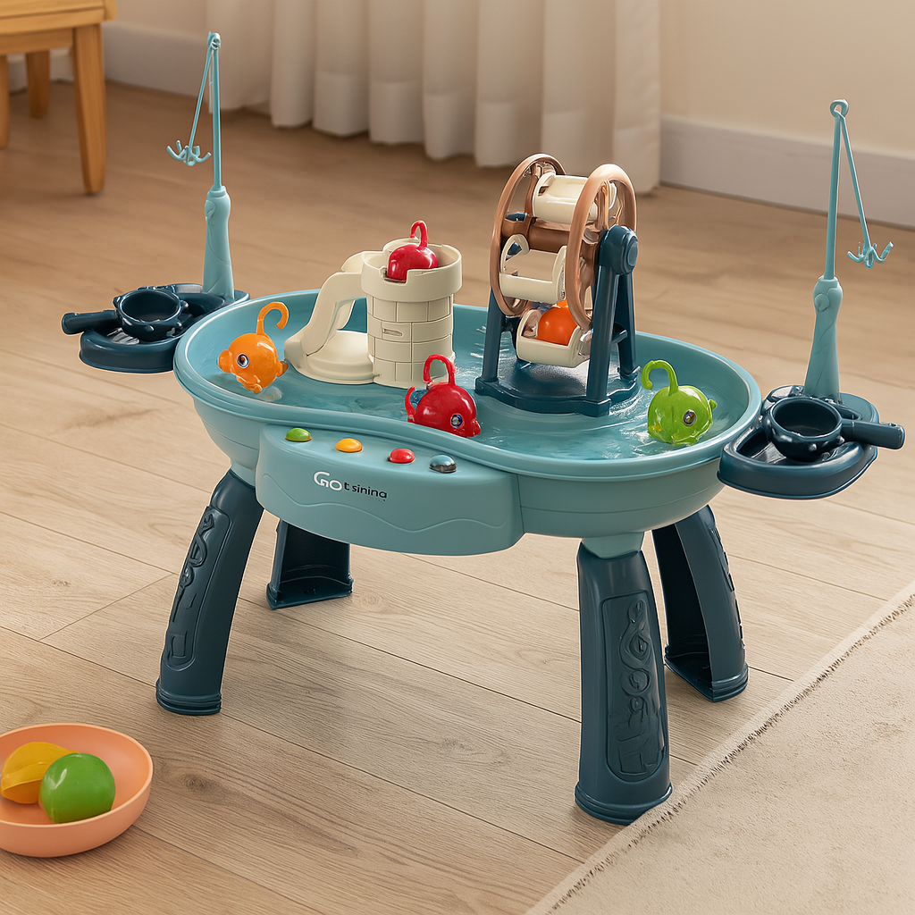 Tots’n’Trout – Vielseitige Fischspielfläche für Kinder Montessori-Spielzeug