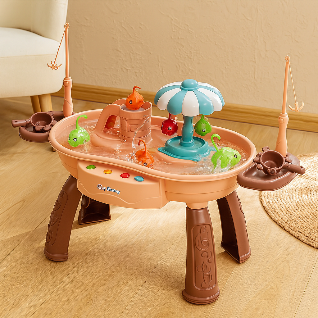 Tots’n’Trout – Vielseitige Fischspielfläche für Kinder Montessori-Spielzeug