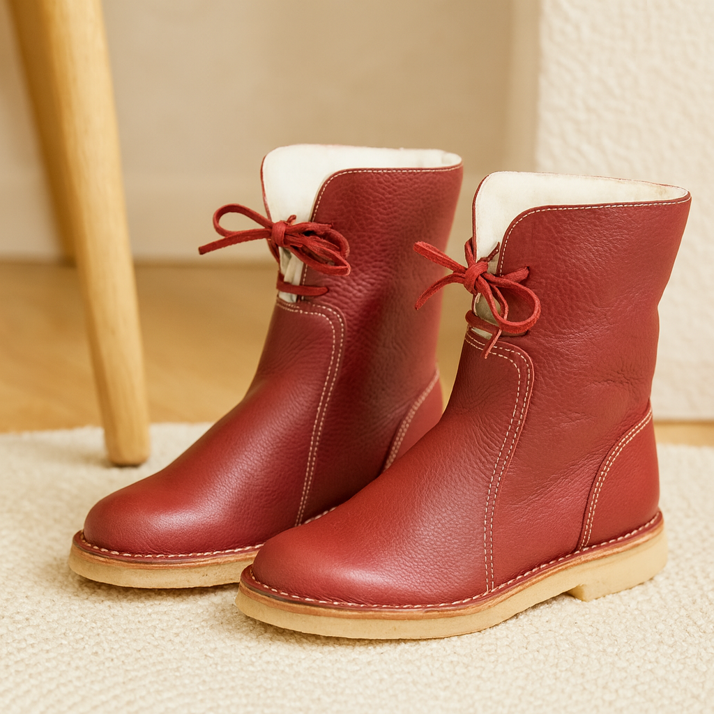 Soline | Wasserdichte Winterstiefel mit Wollfutter