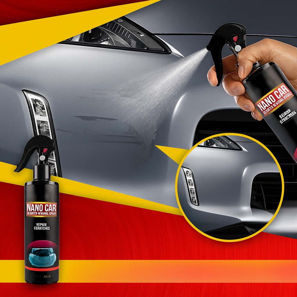 Nano-Spray zur Entfernung von Autofelgenkratzern
