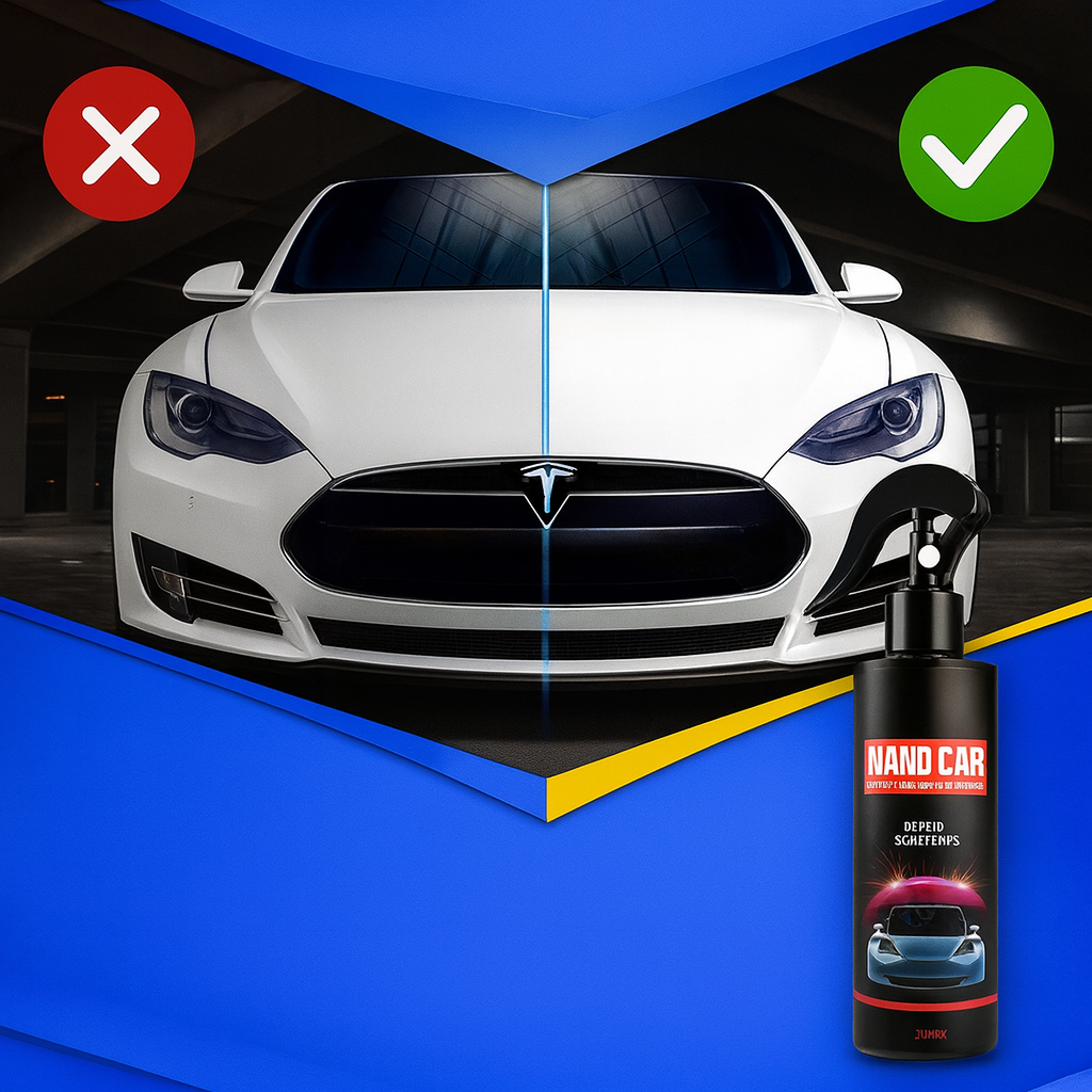 Nano-Spray zur Entfernung von Autofelgenkratzern