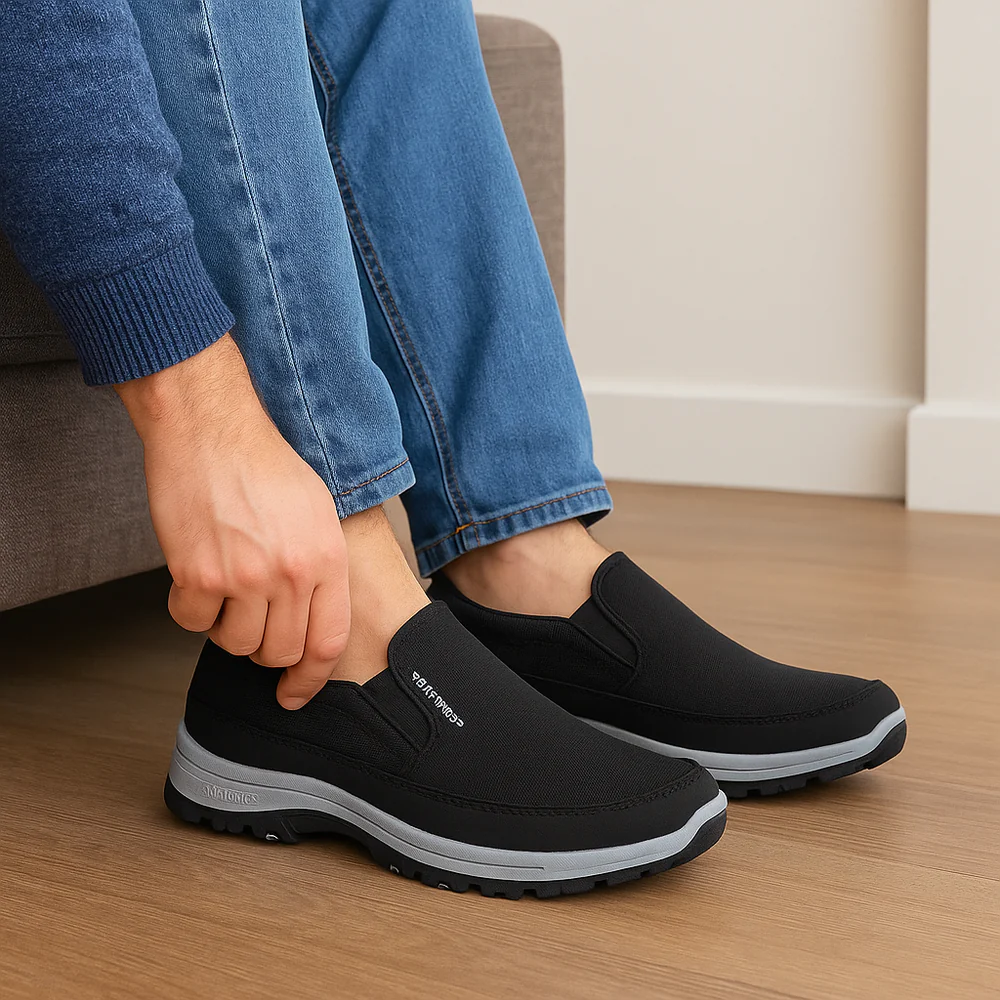 Soren Herr Slip-On Schuhe – Müheloser Komfort und Stil