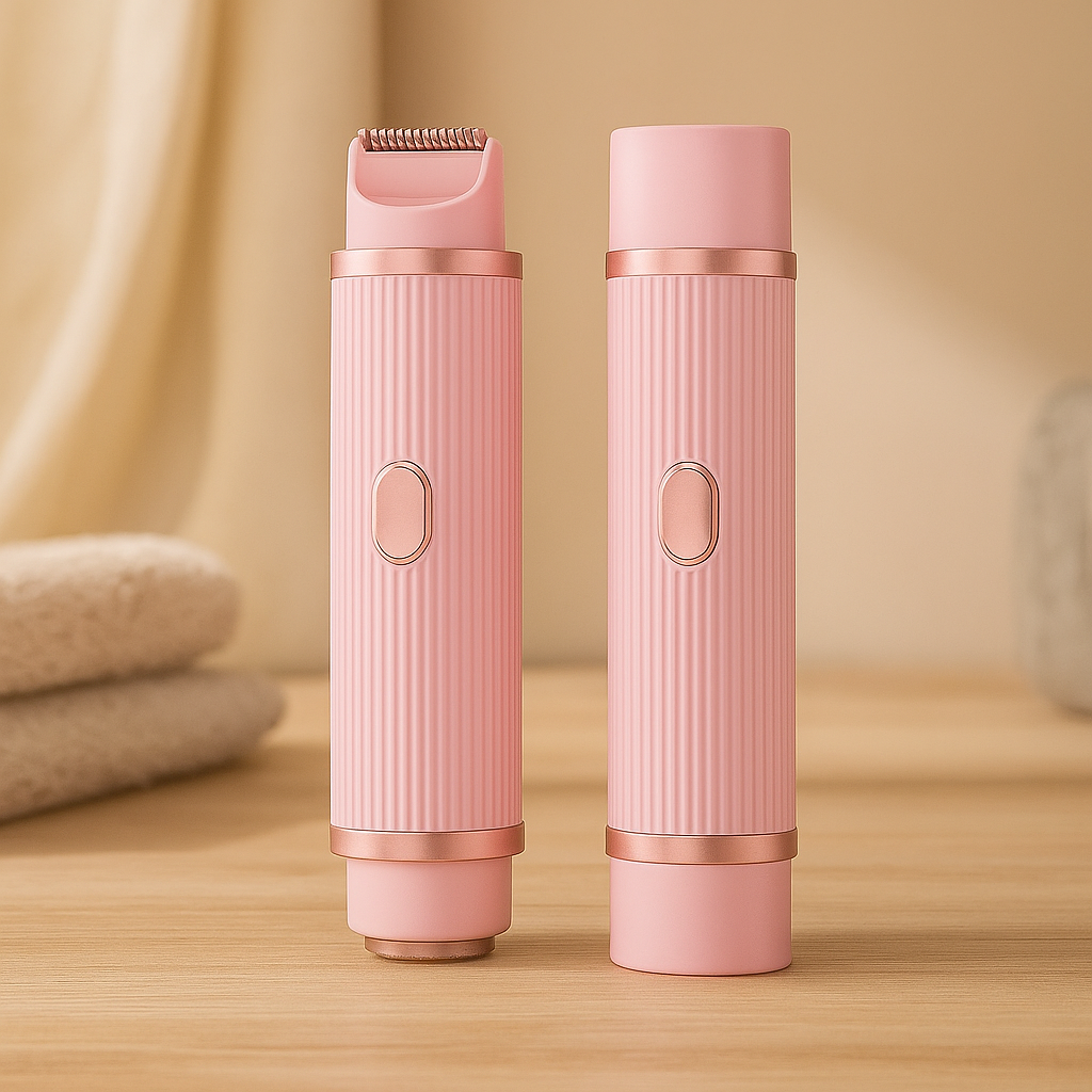 2-in-1-Elektrorasierer für Damen – Bikini-, Augenbrauen- und Achselhaartrimmer für Nass- und Trockenanwendung