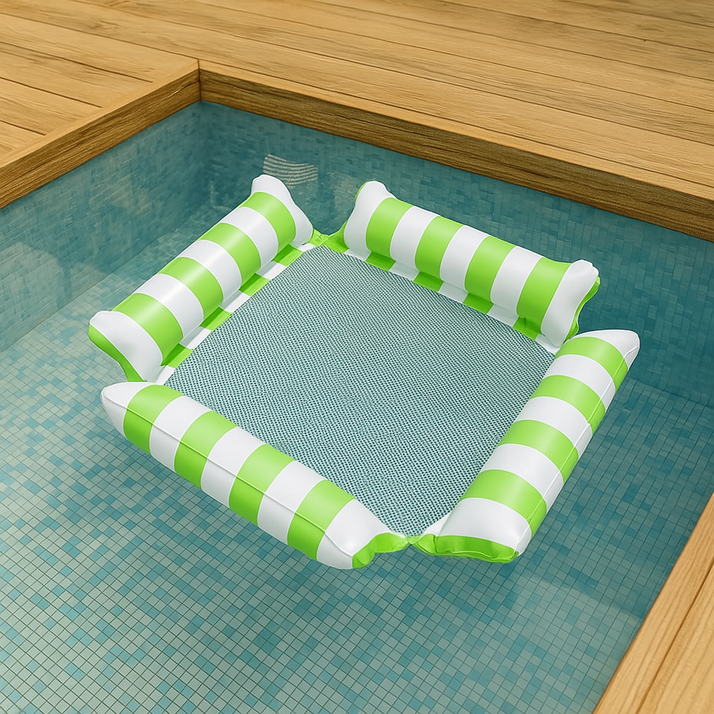 Aufblasbare Poolliege – Komfortable Schwimmliege für Erwachsene und Kinder