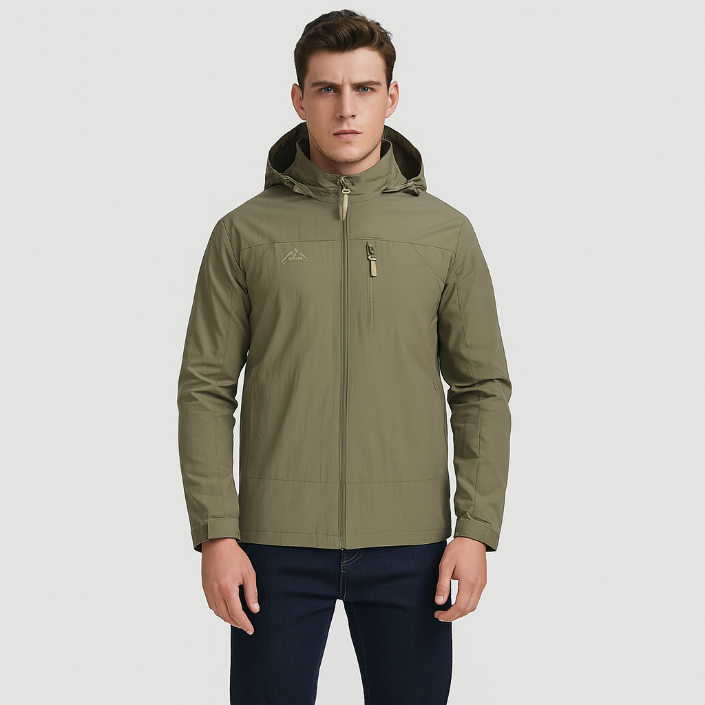 Logan Taktische wasserdichte Outdoor-Kapuzenjacke für Herren