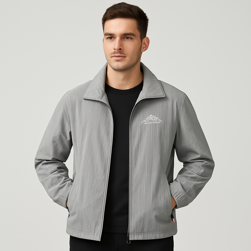 Ethan Herrenjacke – Leichter Freizeitmantel mit Reißverschluss