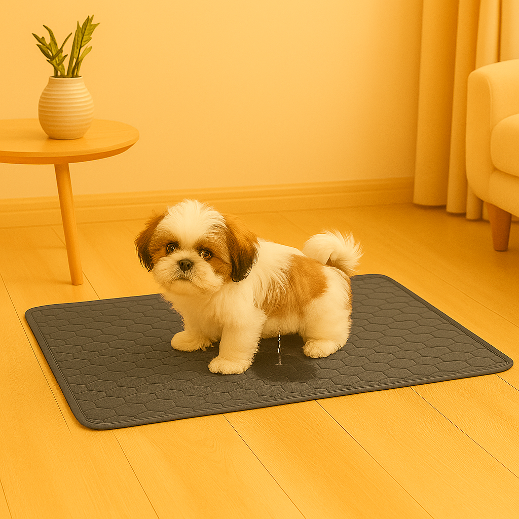 Waschbare und wiederverwendbare 2-lagige Trainings-Pipimatten für Hunde und Katzen