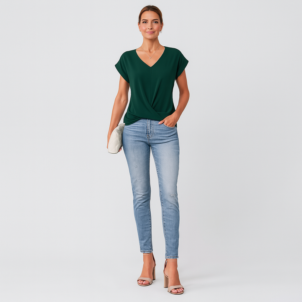 Erika Damen Sommerbluse – Zeitloses Design, bequem & stilvoll