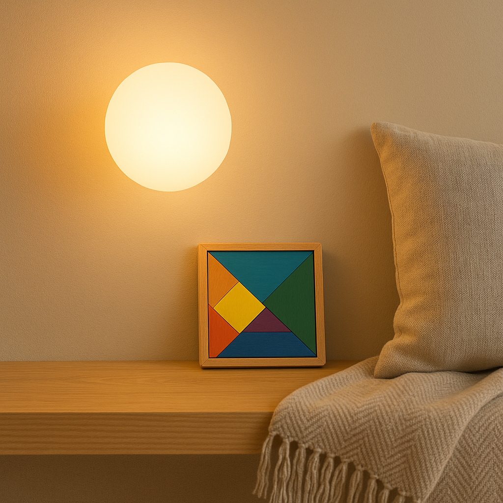 LumaGlow – Moderne Wandleuchte mit mattem Glasschirm und eleganter Basis