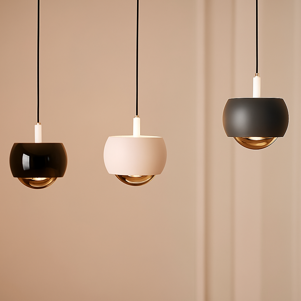 HaloForm – Minimalistische Pendelleuchte mit LED-Beleuchtung und elegantem kreisförmigem Design