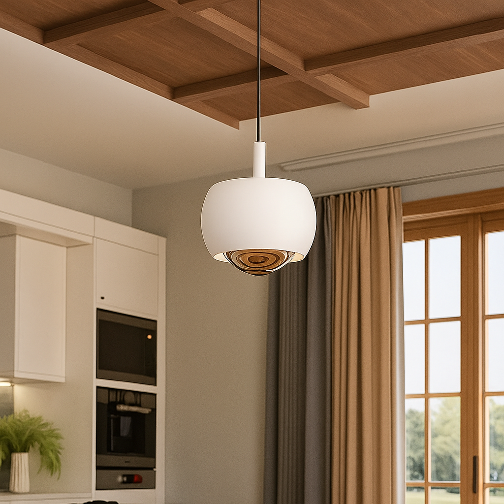 HaloForm – Minimalistische Pendelleuchte mit LED-Beleuchtung und elegantem kreisförmigem Design