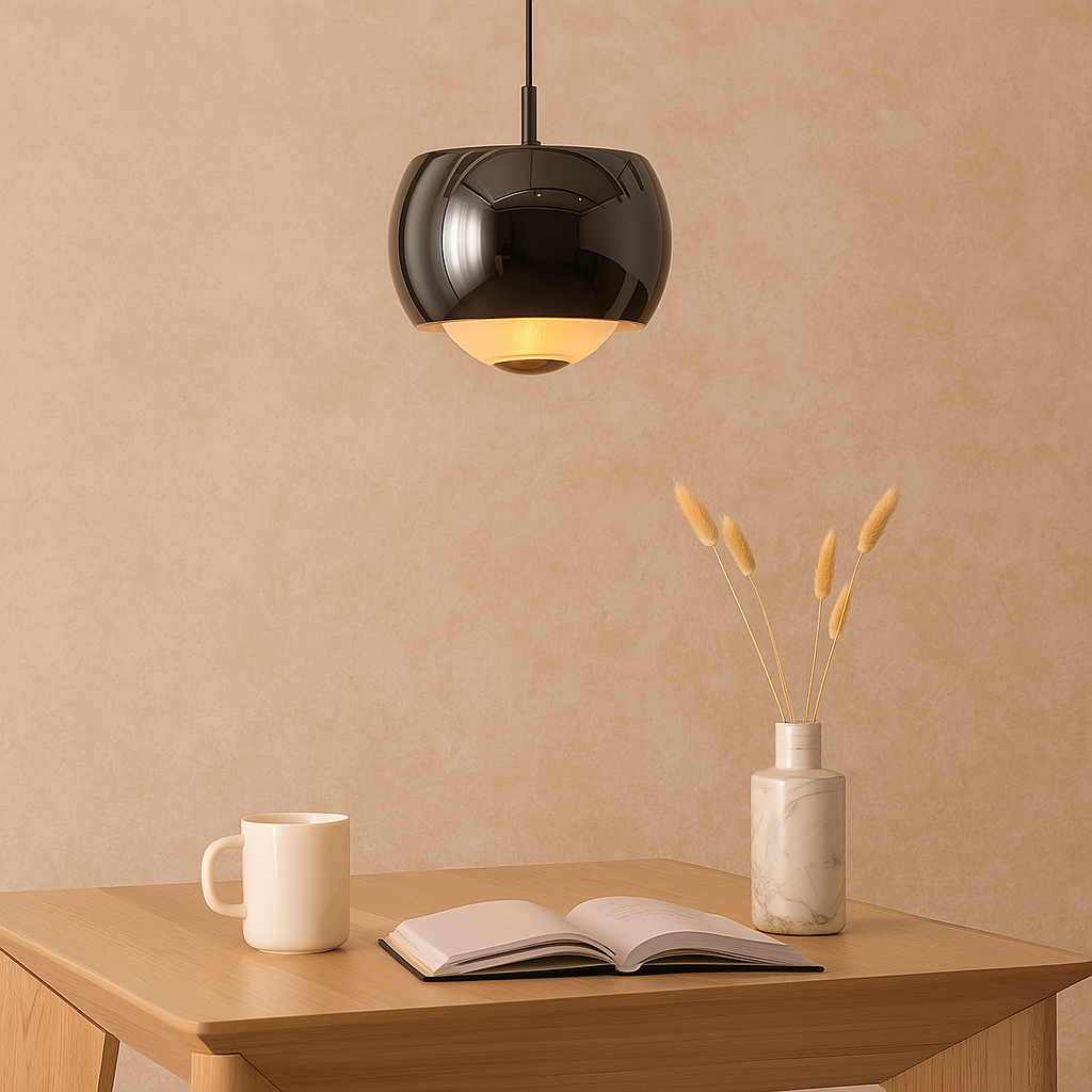 HaloForm – Minimalistische Pendelleuchte mit LED-Beleuchtung und elegantem kreisförmigem Design