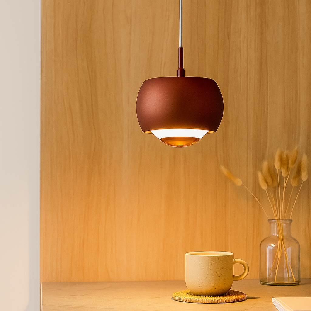 HaloForm – Minimalistische Pendelleuchte mit LED-Beleuchtung und elegantem kreisförmigem Design