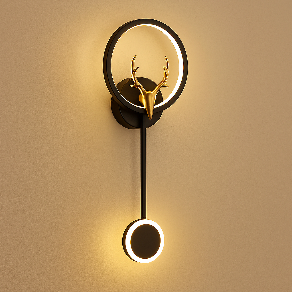 LumiNest – Elegante Doppel-Lampe für minimalistische und stimmungsvolle Beleuchtung im Zuhause