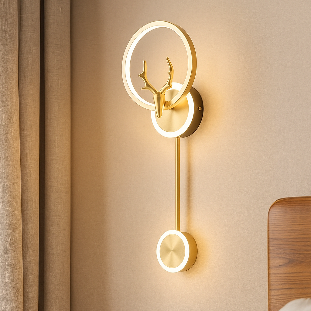 LumiNest – Elegante Doppel-Lampe für minimalistische und stimmungsvolle Beleuchtung im Zuhause