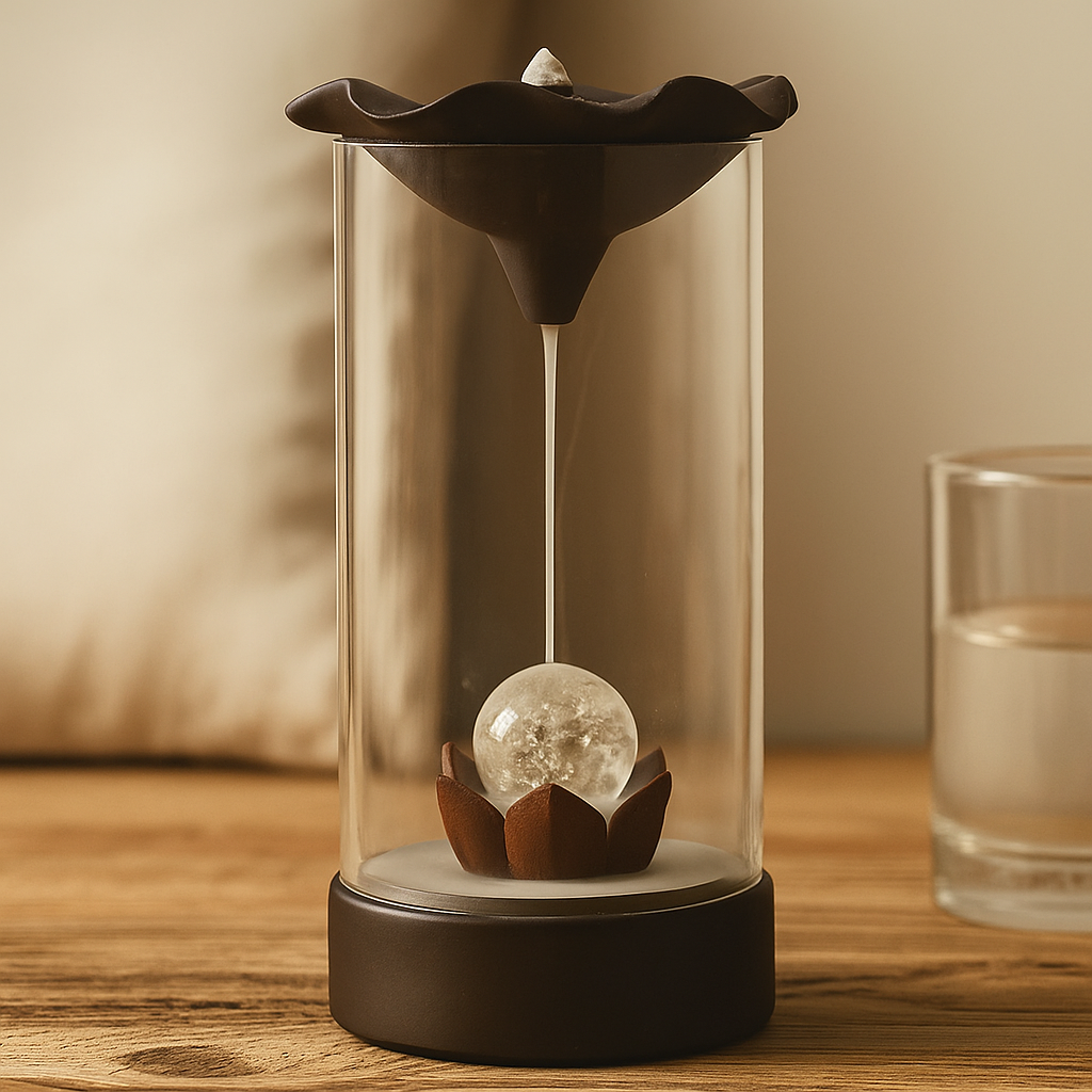 TranquilMist – Eleganter Räuchergefäß mit Rückfluss für eine ruhige und entspannende Atmosphäre