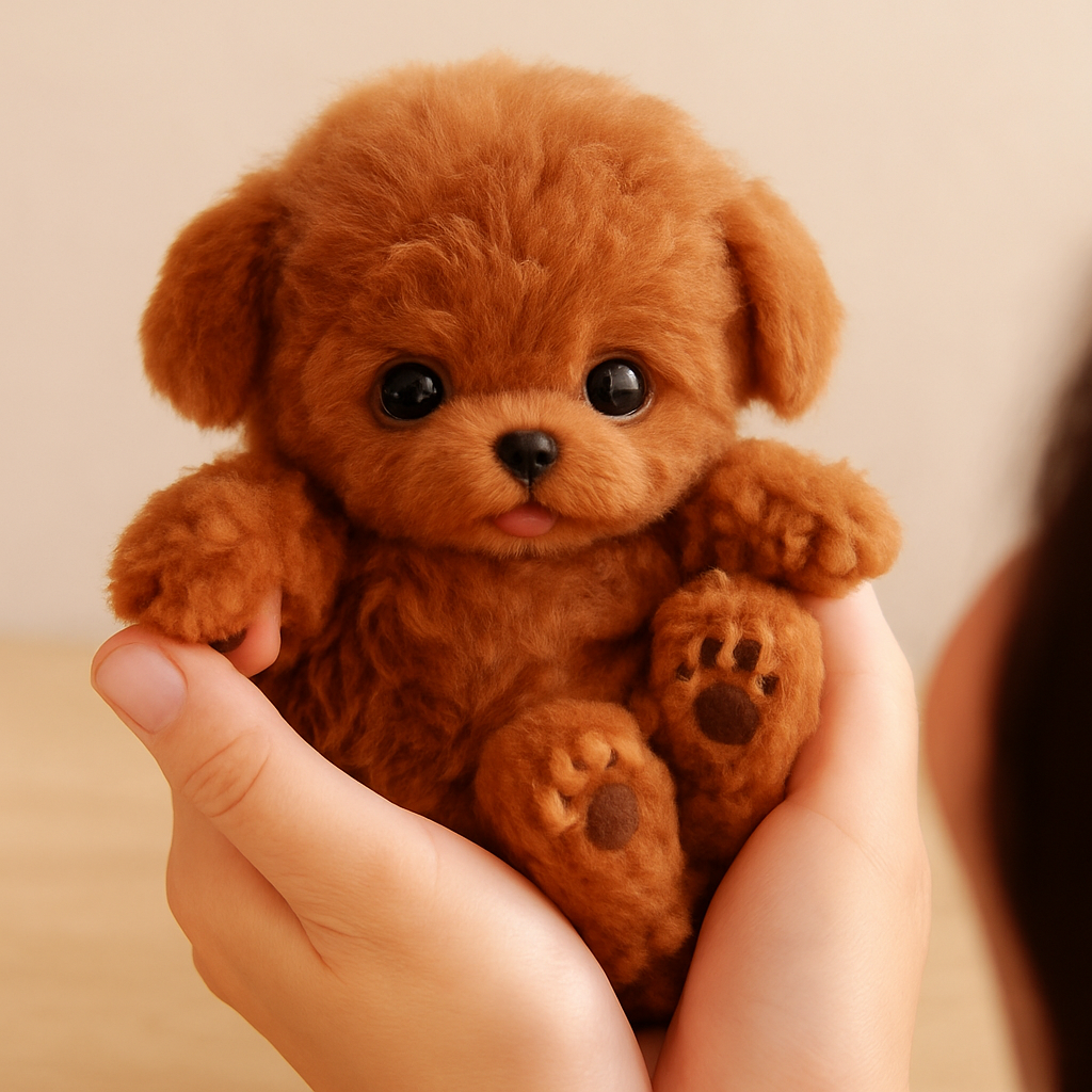 SnugglePup – Lebensechter Plüschhund für Kinder & Senioren