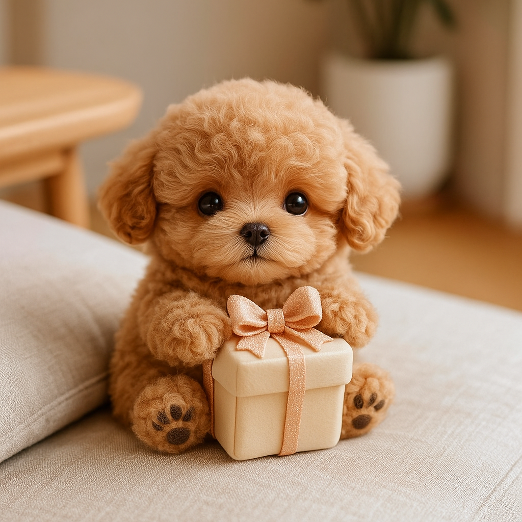 SnugglePup – Lebensechter Plüschhund für Kinder & Senioren