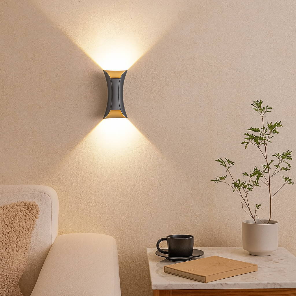 Luno - Bunte LED Außenwandlampe