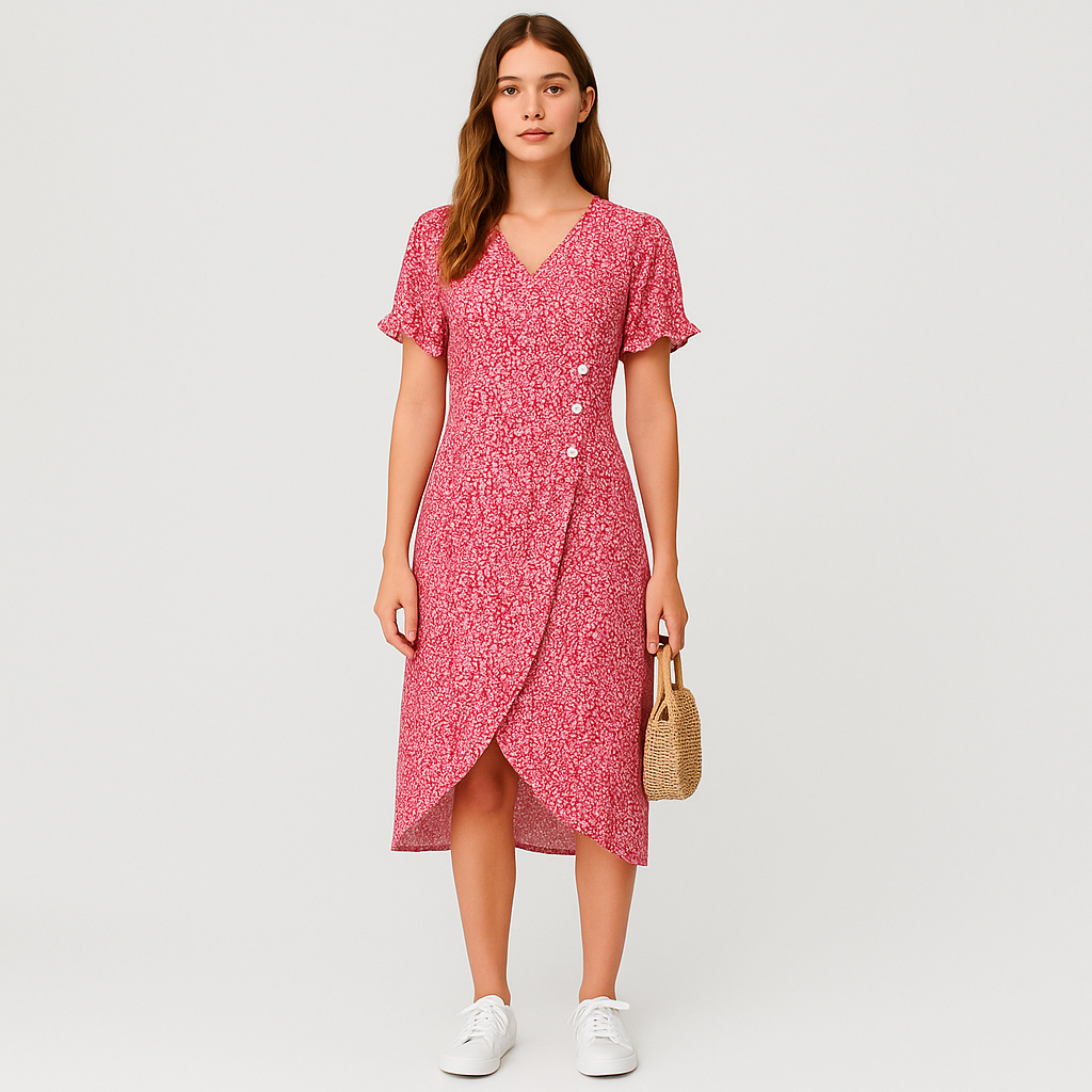 Amélie Ärmelose Blumen Maxi-Kleid – Elegantes Abendkleid